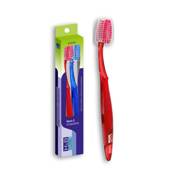 H&B Clinic Toothbrush Bi-Matter Soft Pack (2x)