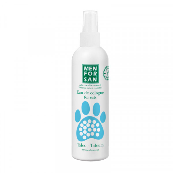 Menforsan Agua de colonia Talco para gatos 125ml