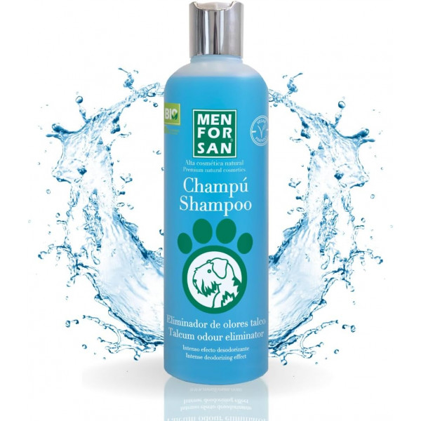 Menforsan Champú Eliminador de Olores Talco 300ml