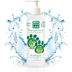 Menforsan Enjuague bucal antisarro para perros y gatos 500ml