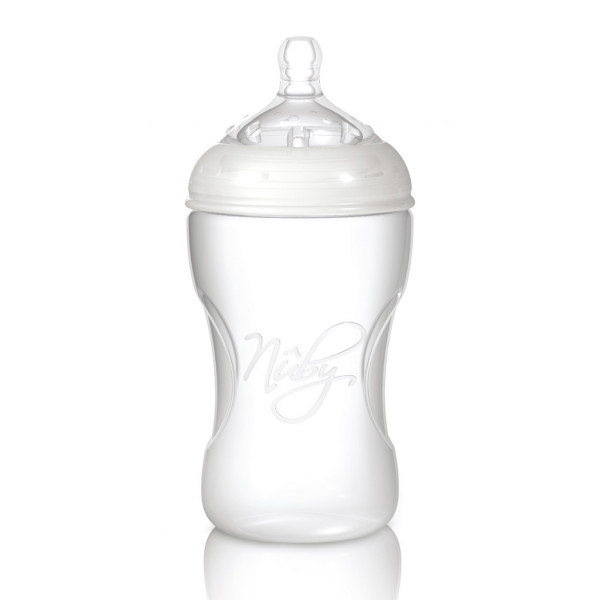 Nûby Natural Touch SoftFlex Silicone Feeding Bottle 330ml Step 2