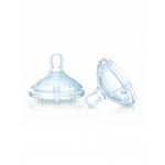 Nûby SoftFlex Nipple 1-2-3 Variable Flow (Pack 2pcs)