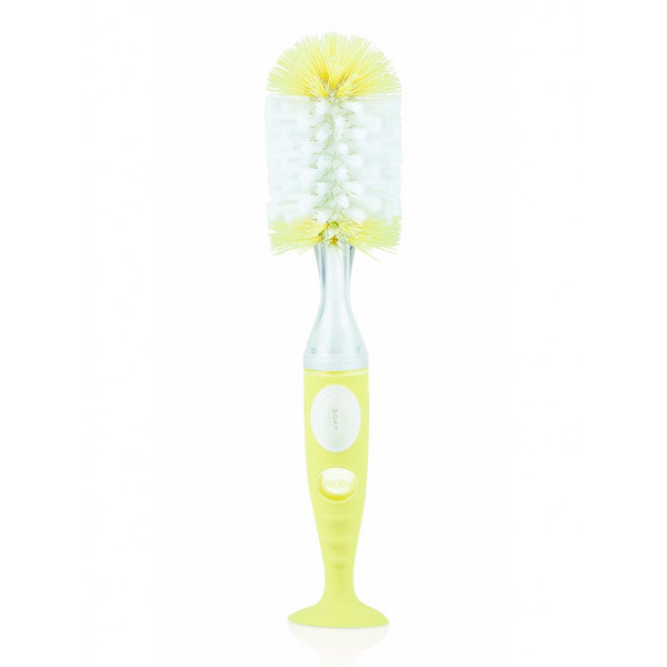 Nûby Natural Touch Bottle Brush With Net Scrub