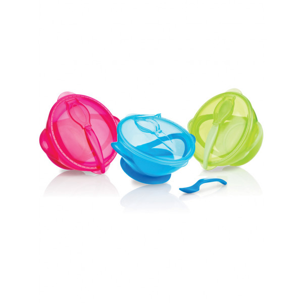 Nûby Easy Go™ Suction Bowl and Spoon